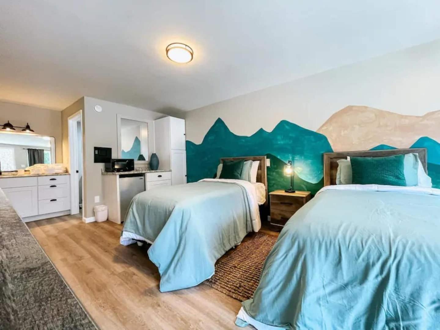 Mountain Family Twin Room Townsend Bagian luar foto